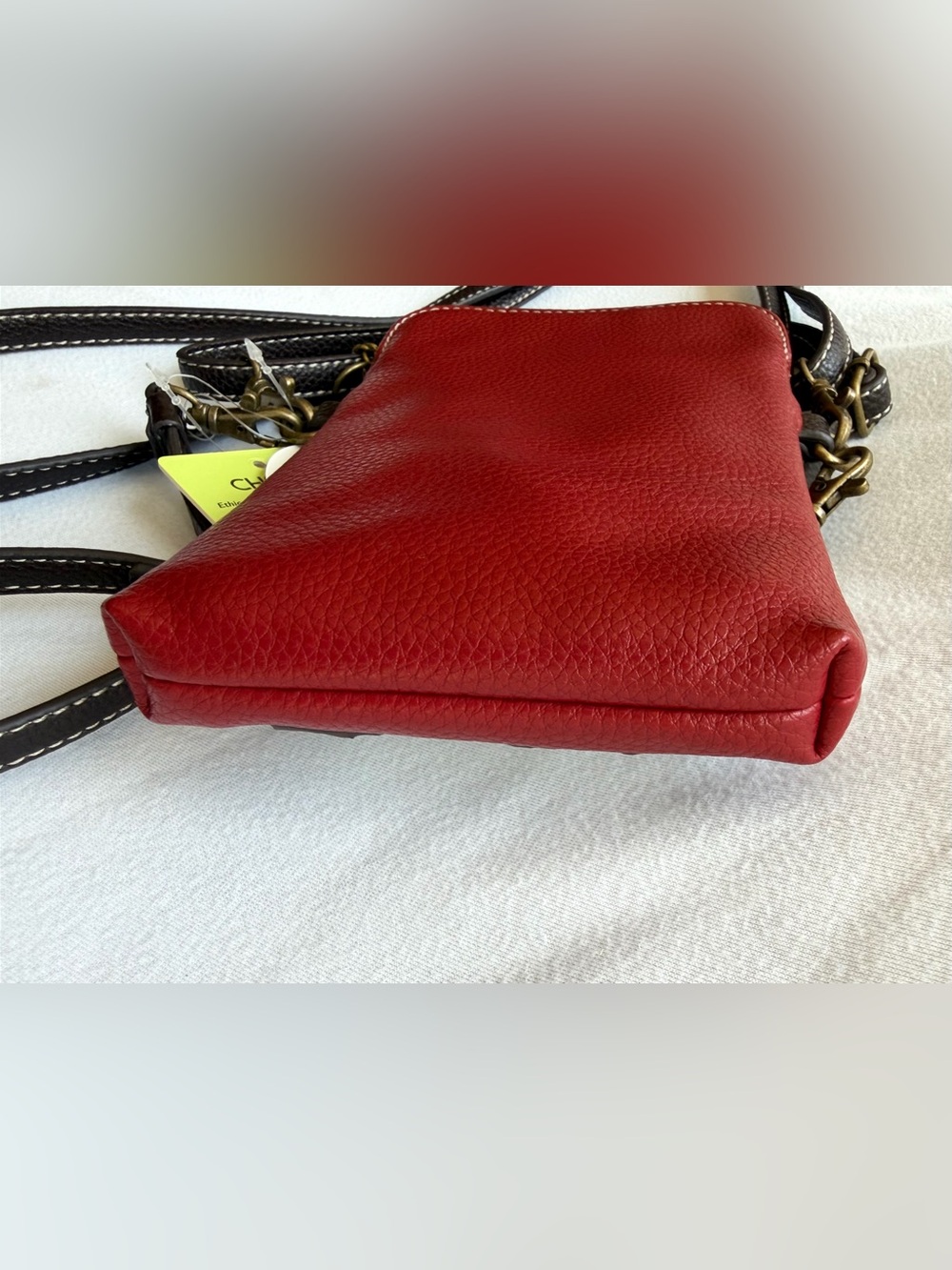 Chala NWT Crossbody Phone Pouch/wallet, White Westie, charms, 7x5 - Picture 11 of 11